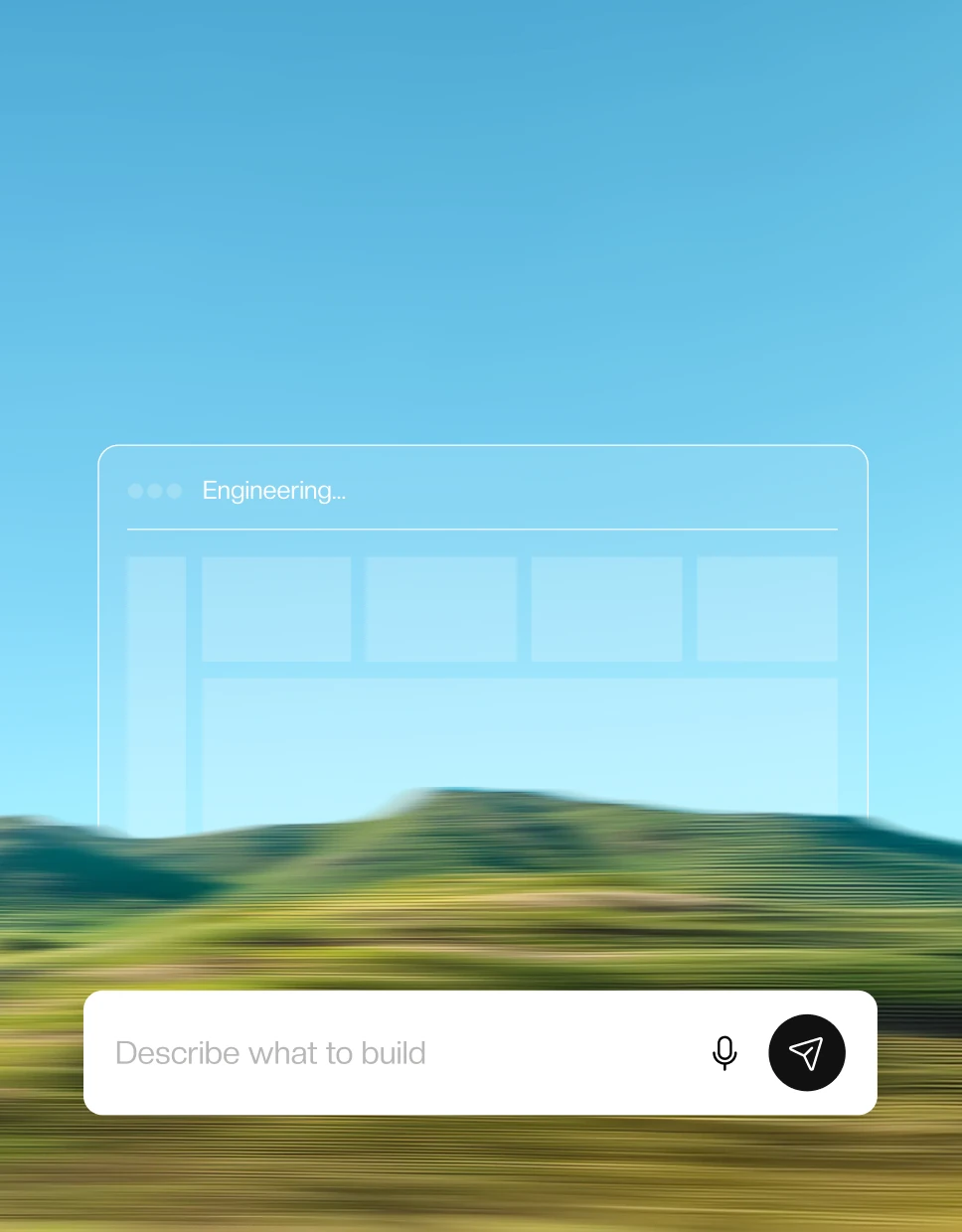 Application development illustration